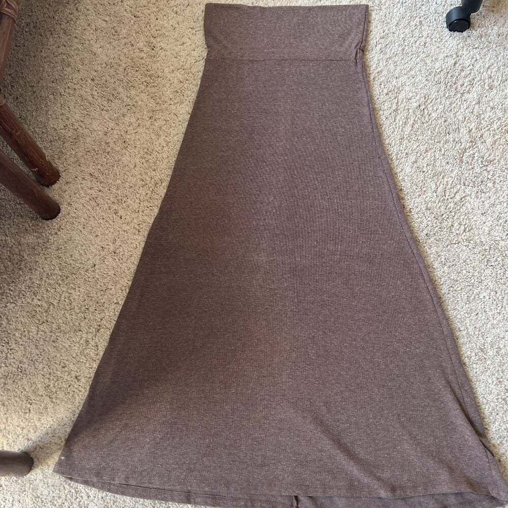 Forty Fifty Ten - Midi Skirt - Dark Taupe - Size 4